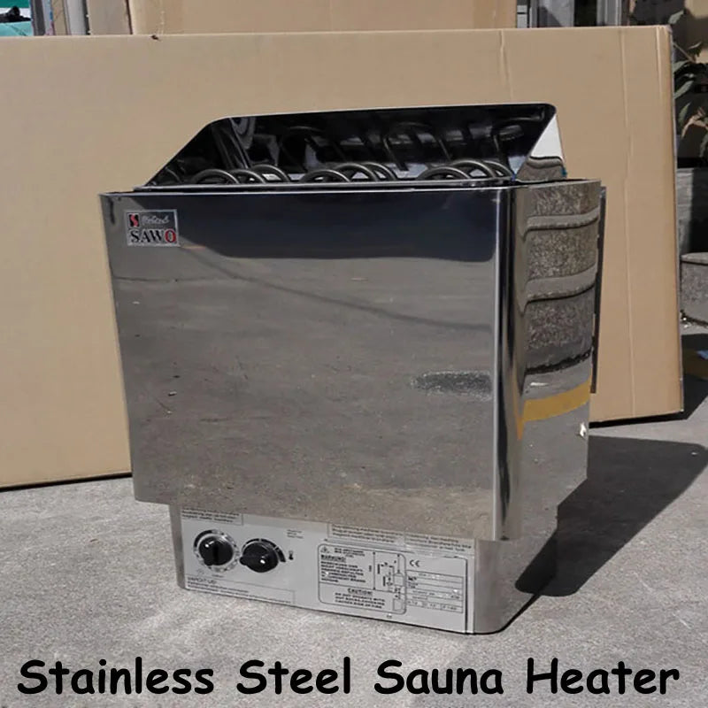 9kw 6kw 8kw 4.5kw 3kw Sauna Heater with External Sauna Controller Dry Steaming Equipment 220V 380V