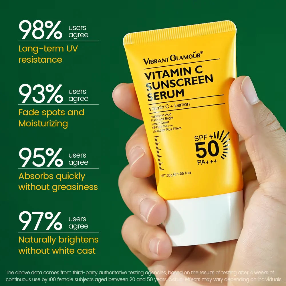 Suncare Set Retinol Series 2.0 Vitamin C Sunscreen SPF 50+ — White | KIMLUD