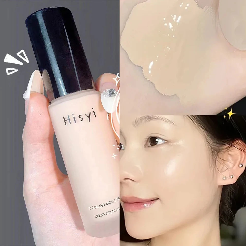 Liquid Foundation High Coverage Long-Wear — Ivory | KIMLUD