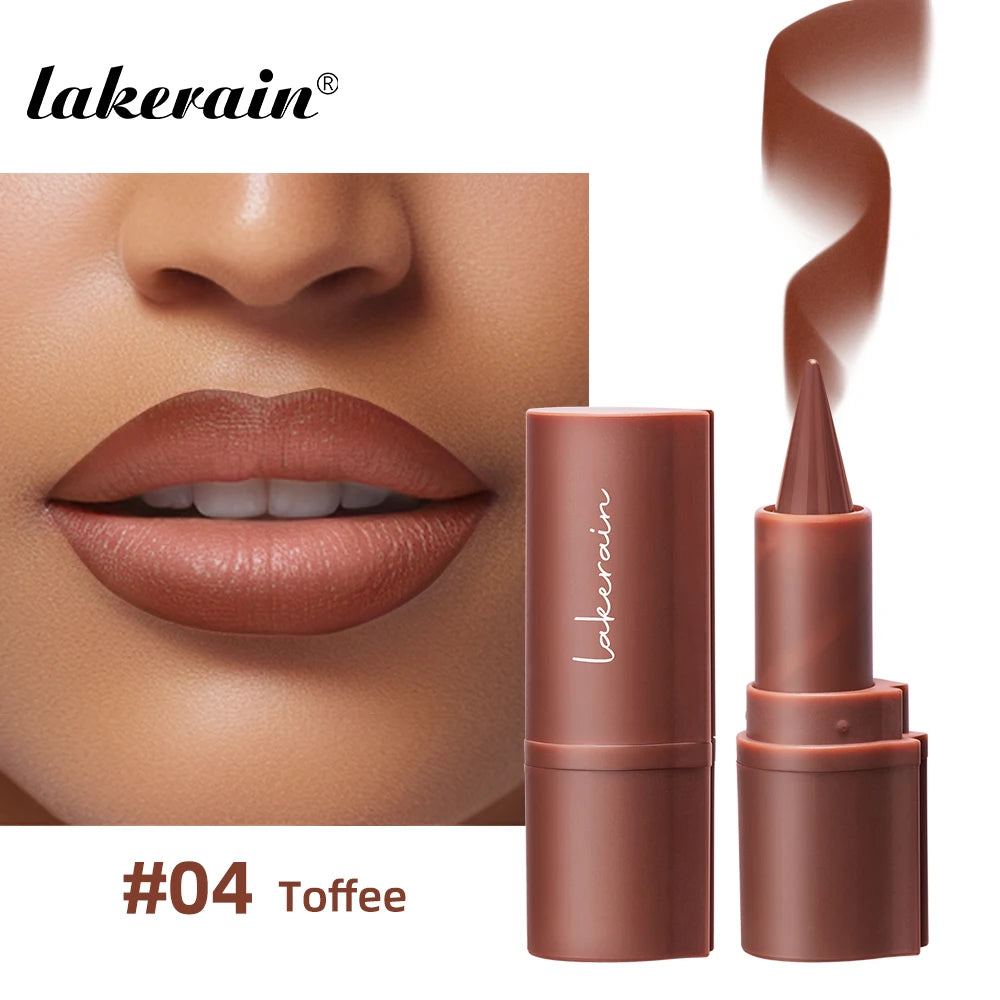 Waterproof Nude Lip Liner Brown Lip Pencil Contour Lipliner Pencil Waterproof Long Lasting Cosmetics Makeup Liners Tint Dark