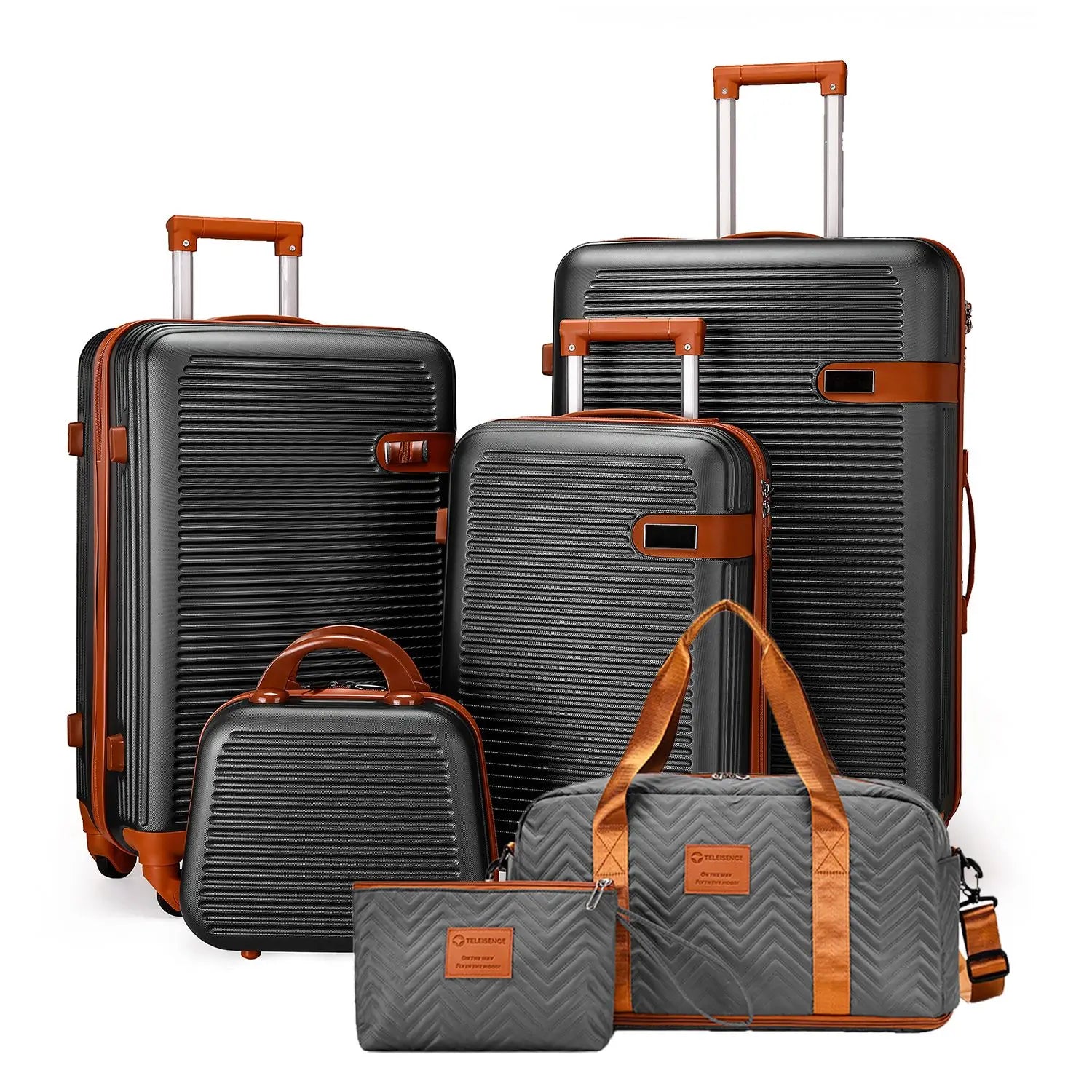 New Spacious Capacity Luggage Heavy-Duty Omni-Wheel Unisex Travel Suitcase for Men Women Checked Baggage Bestseller suitcase set