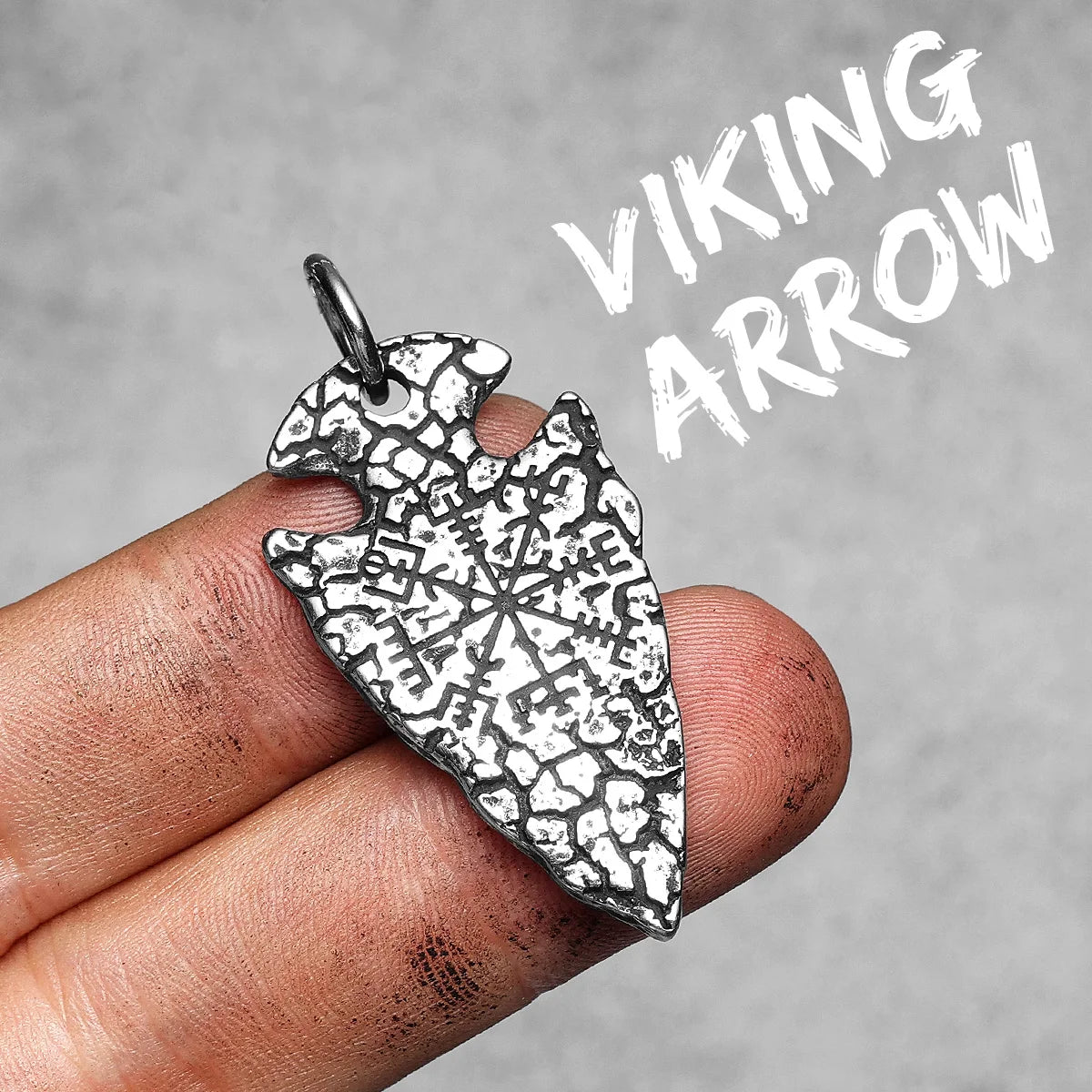 Retro Arrow Viking Stainless Steel Jewelry Men Necklaces With Pendant For Male Women Punk Hip Hop Accessories Gifts Wholesale