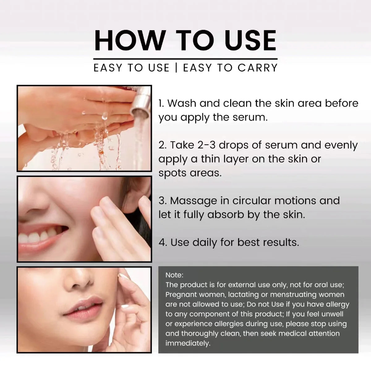 Pure Vitamin E Oil For Face And Body — Clear | KIMLUD