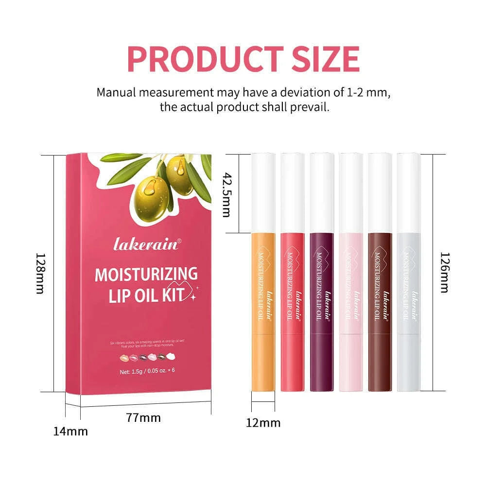 lakerain6-color-lip-essence-set-lasting-moisturizing-light-lip-lines-moisturizing-hydration-honey-rose-fragrance-lip-balm-kimlud-kimlud-33920811