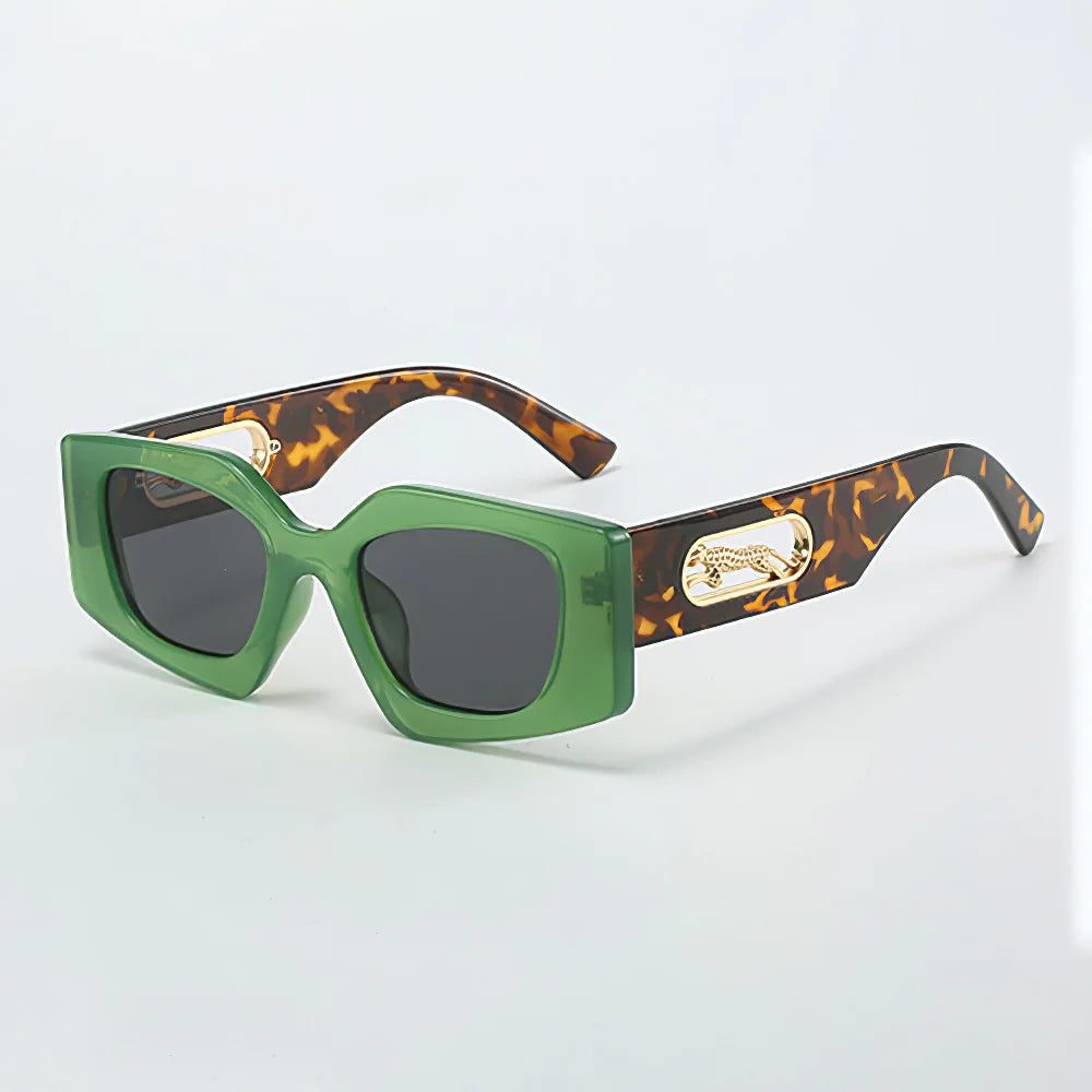 Polycarbonate Retro Oval Sunglasses — Black | KIMLUD