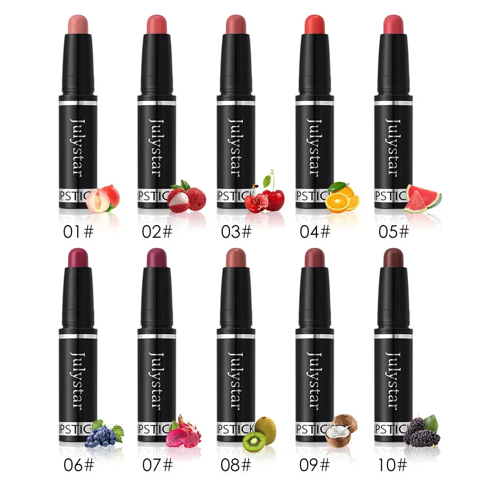 Matte Lipstick Pencil – Long-Lasting Waterproof – Nude Brown | KIMLUD