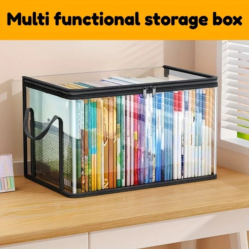 Transparent Heavy-Duty Storage Box — Clear | KIMLUD