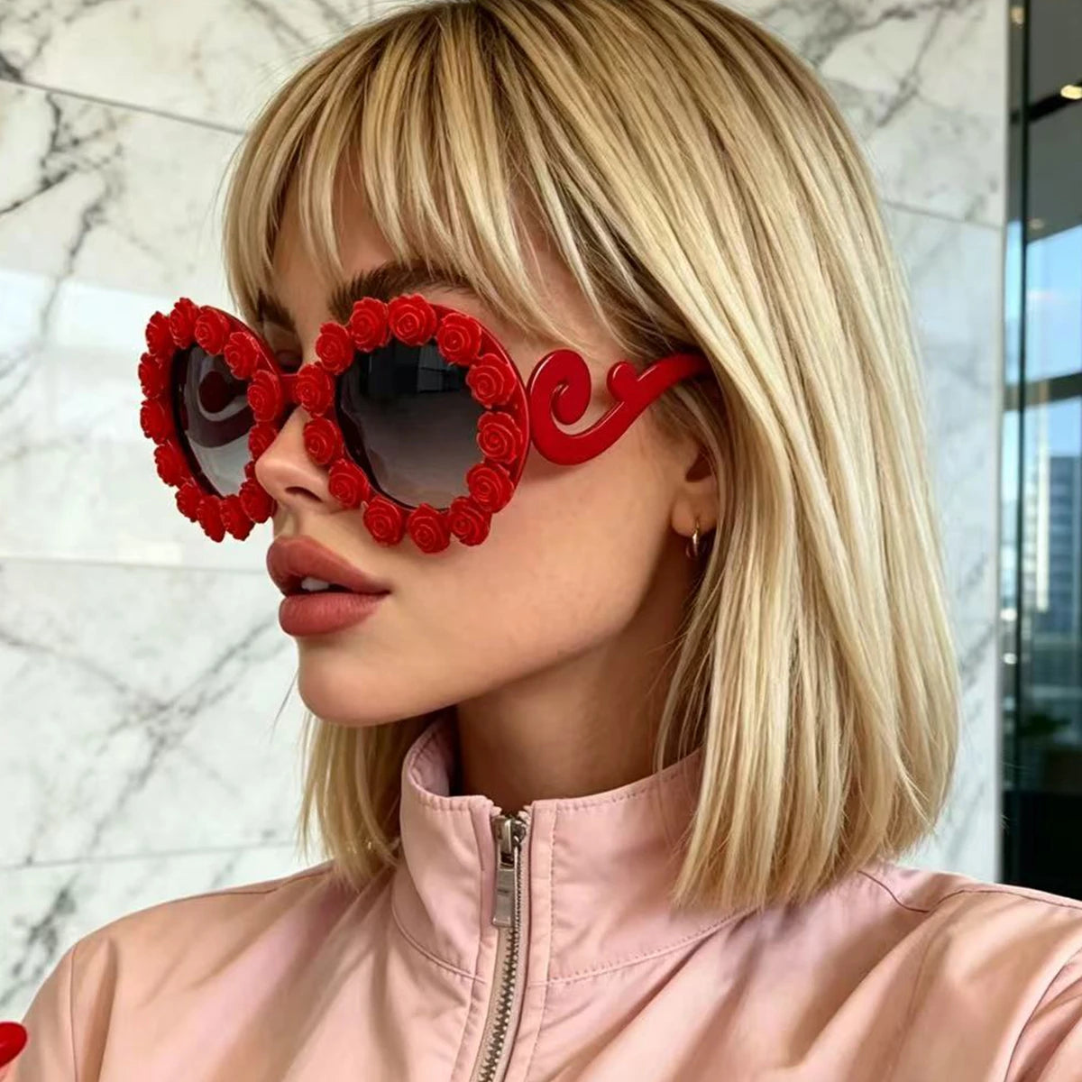 Sunglasses – Oversized Round – Polycarbonate | KIMLUD