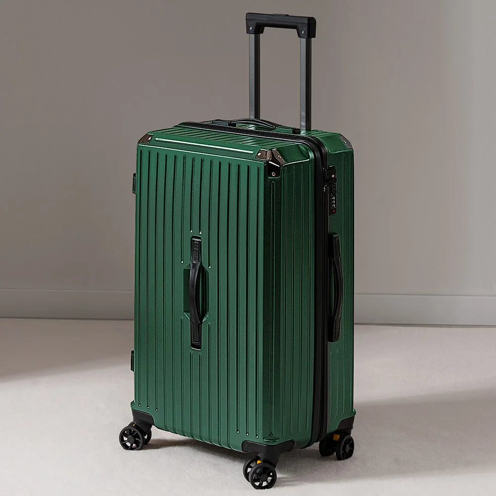Aluminum Framed Luggage 30/32-Inch Large Cup and Phone Holder — Silver | KIMLUD
