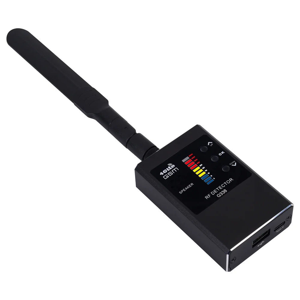 Military Grade RF Signal Detector — Black | KIMLUD