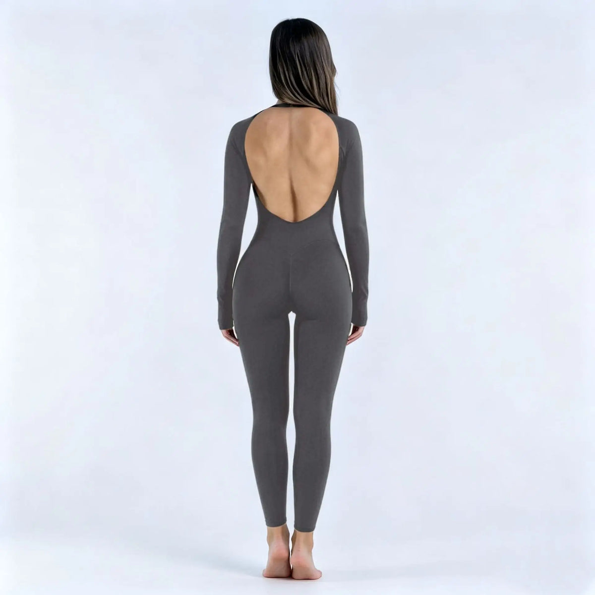 Sports Overall Bodysuit – Seamless – Nylon Elastane | KIMLUD