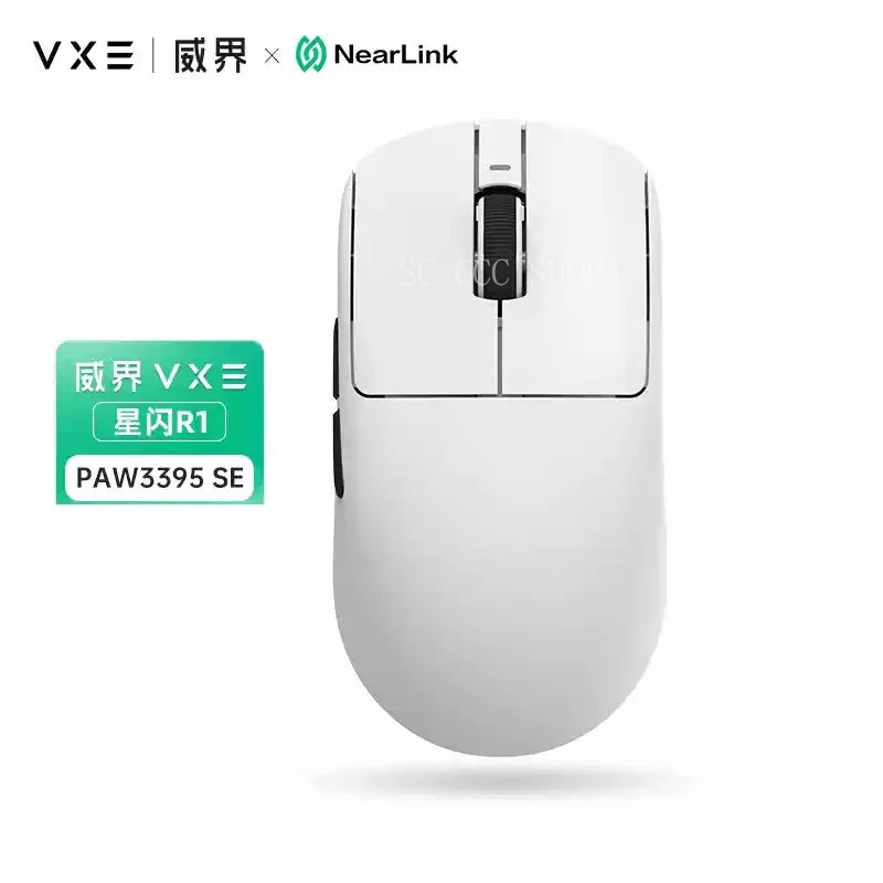 VXE Dragonfly R1 Pro Max Wireless Bluetooth Mouse Lightweight Paw3395 2KHz Intelligent Speed X Low Delay Fps Gaming Mouse Gift