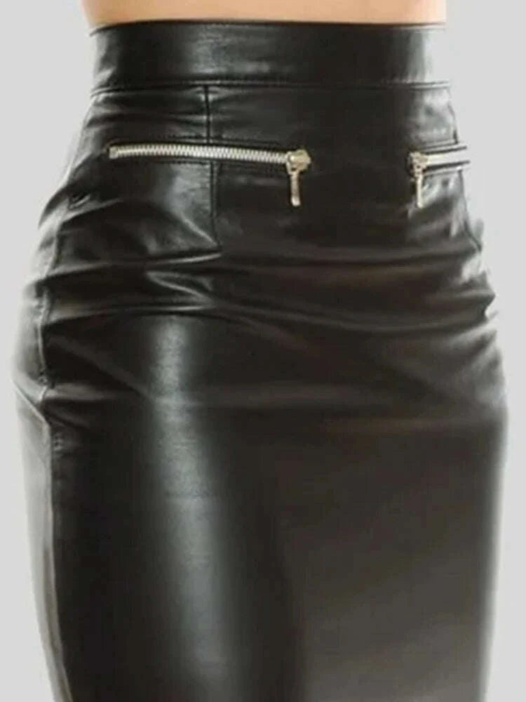 high-waist-stretch-pu-mid-skirts-women-four-zip-matte-leather-knee-length-skirts-ladies-back-hem-split-pencil-skirts-custom-newkimludkimlud-35575293