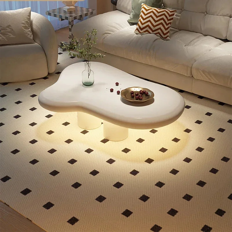 Modern Nordic Coffee Tables Luxury Sofa White Design Coffee Table Minimalist Room Table Basse De Salon Home Furniture Decor