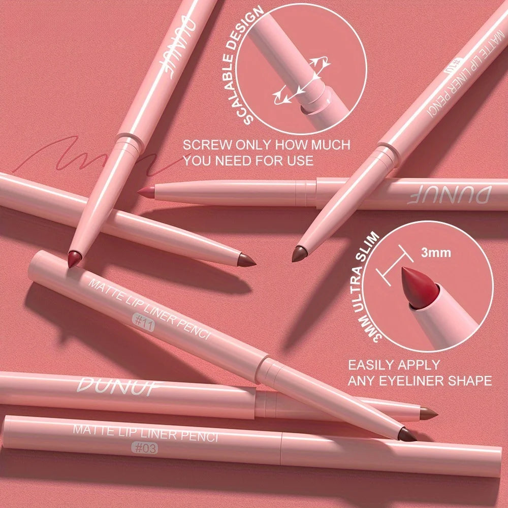 Lip Liner – Waterproof Long-Lasting – Matte Silhouette | KIMLUD