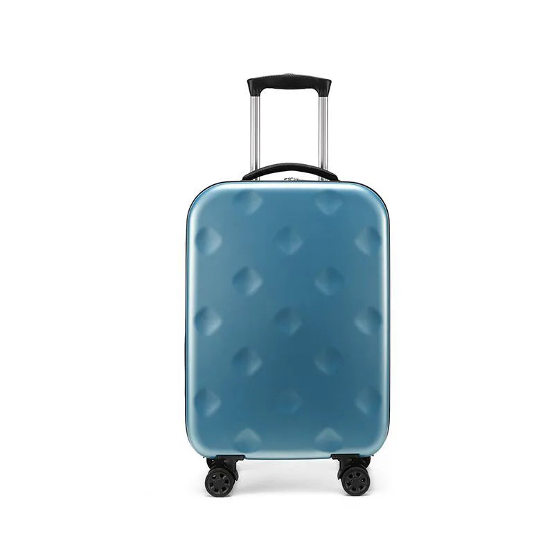 Foldable Luggage with Multi-Directional Silent Wheels – 20 Inch Airline Approved Cabin Bag + 24 Inch Checked Suitcase Portable
