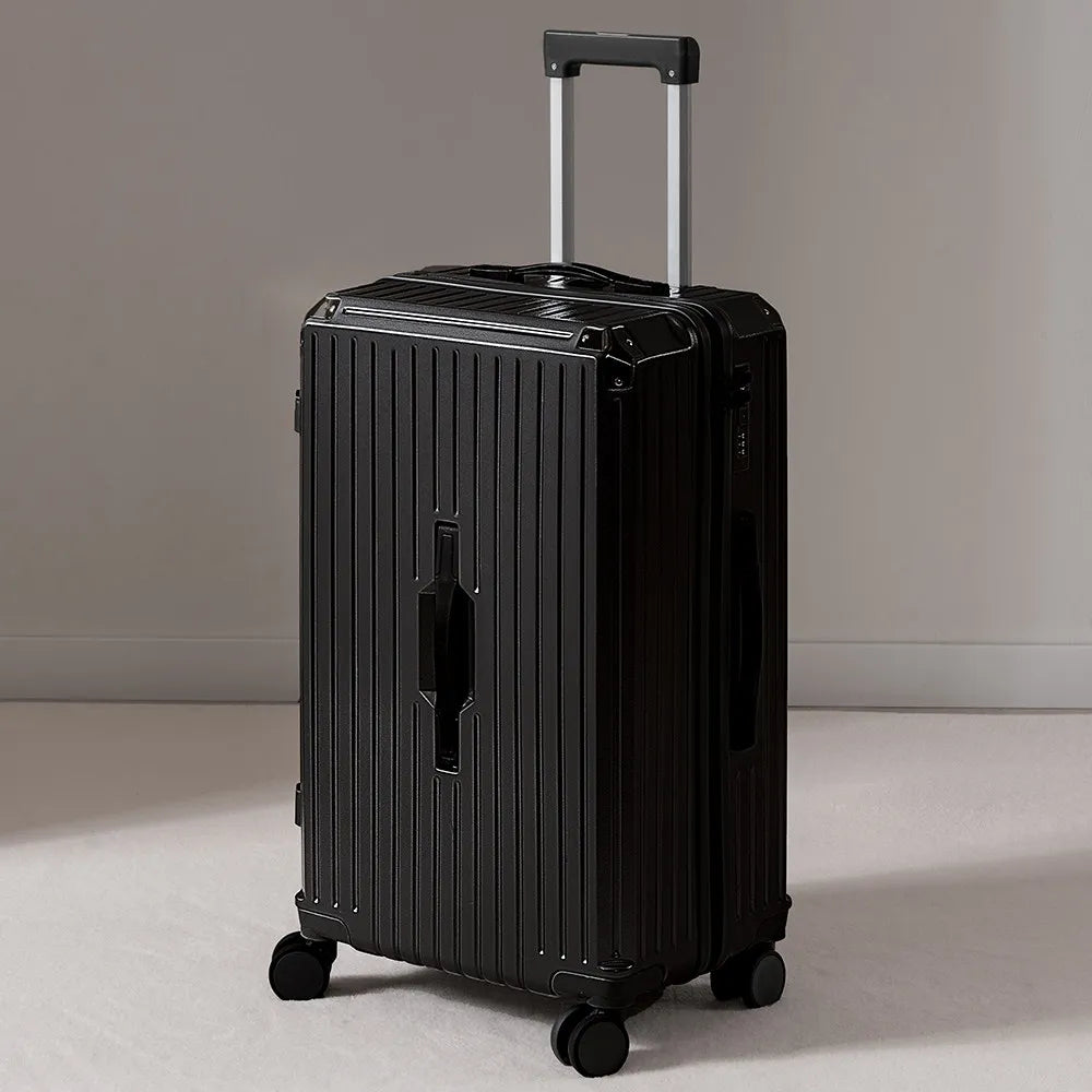Aluminum Framed Luggage 30/32-Inch Large Cup and Phone Holder — Silver | KIMLUD