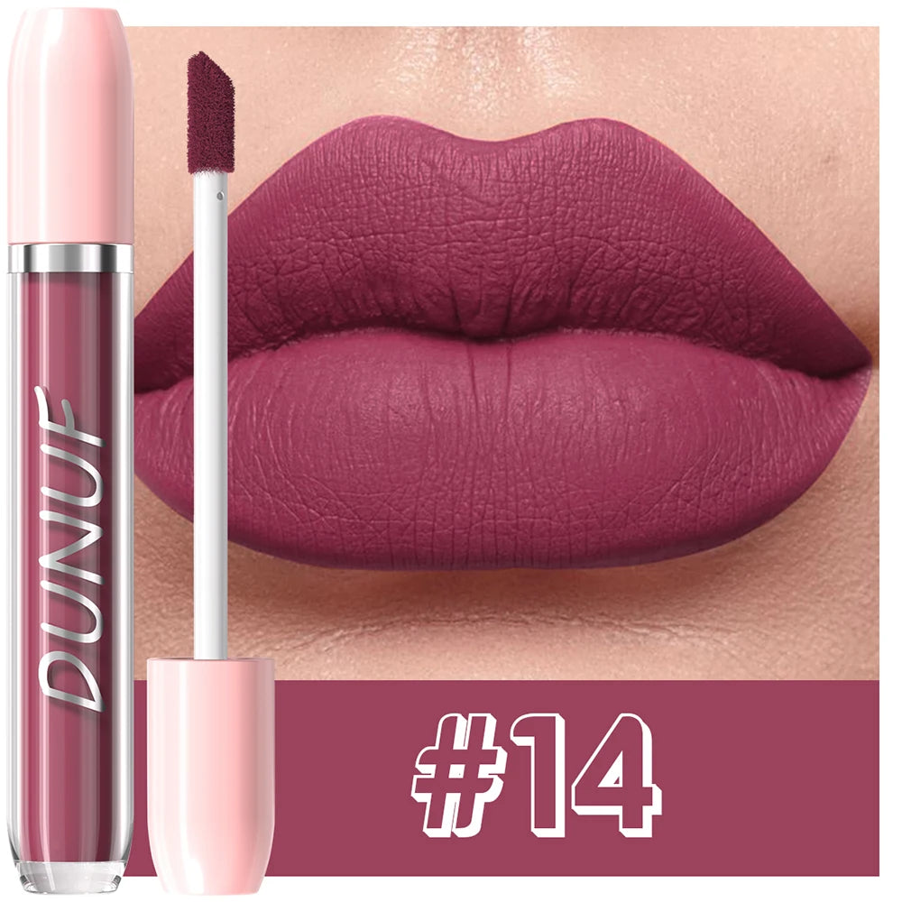Liquid Lipstick – Long-Lasting – Matte – Sexy Red | KIMLUD
