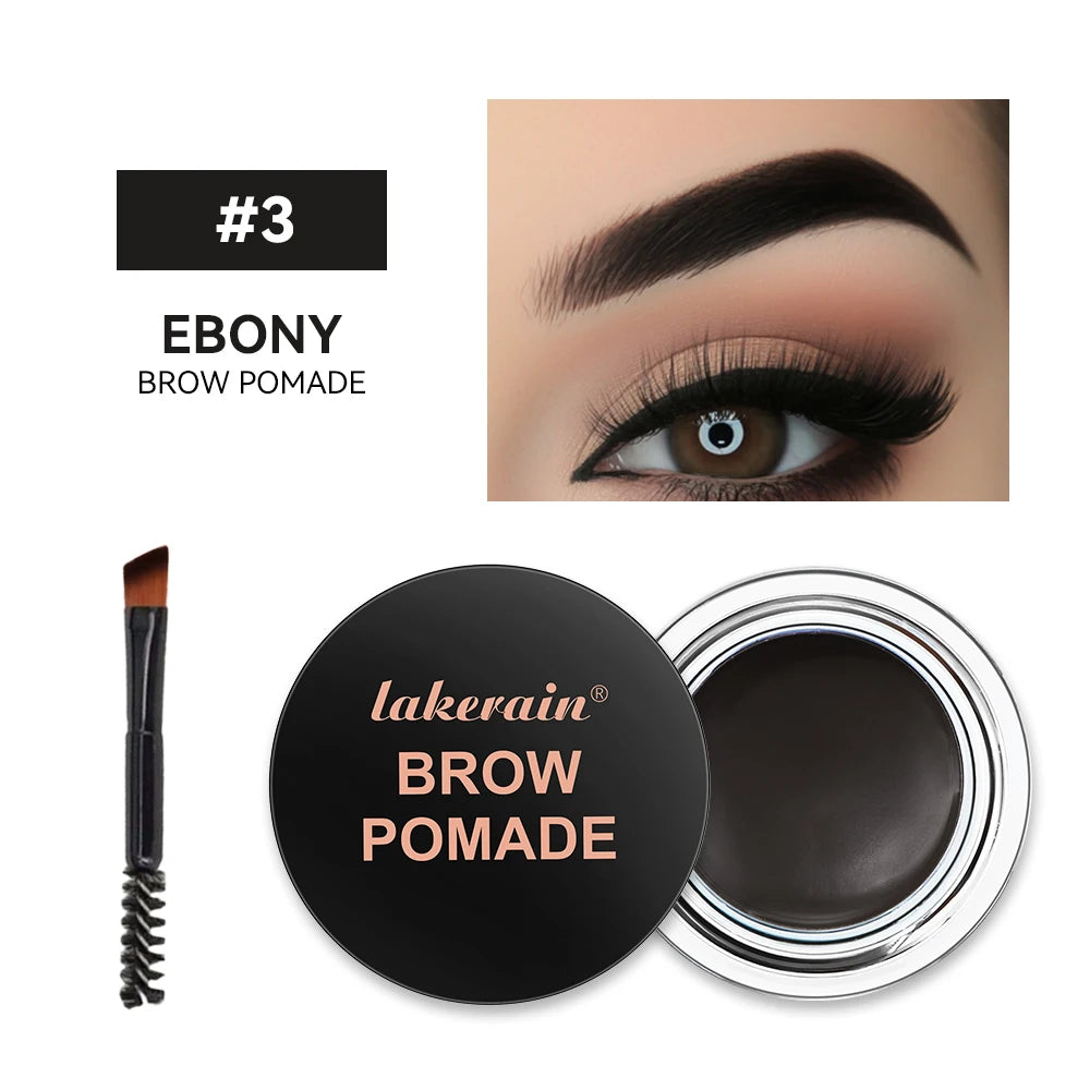 Gel Cream Eyebrow Cream Long-Lasting Waterproof — Medium Brown | KIMLUD