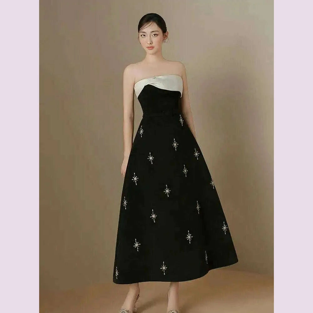 deat-elegant-dress-spliced-diamonds-contrast-color-strapless-sleeveless-womens-party-dresses-2024-autumn-new-fashion-15c159-kimlud-kimlud-33917116