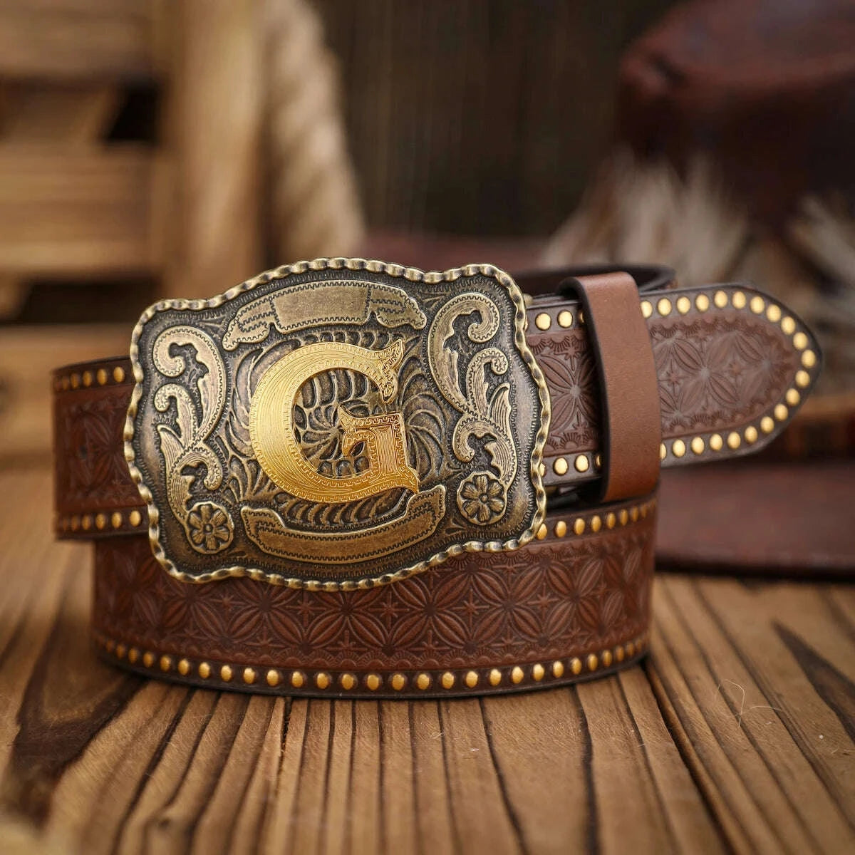 KIMLUD, A Western-style PU leather belt for both men and women, a classic and casual retro belt, KIMLUD Womens Clothes