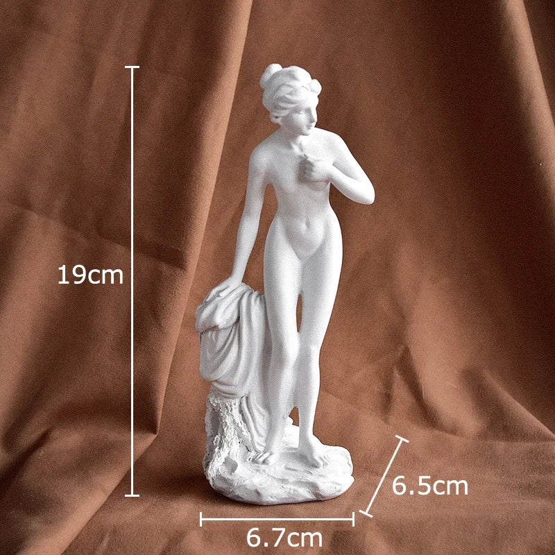 Mythological Figures Venus Goddess Statue Desk Decoration Ornaments Creative Characters Resin Sculpture Room Aesthetic Decor