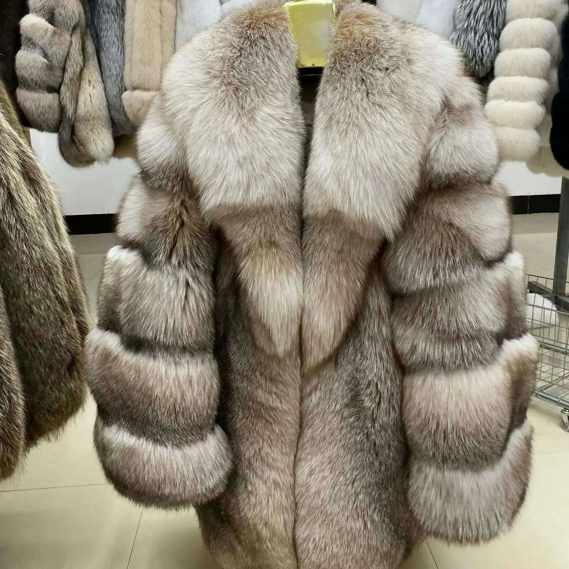 high-end-elegant-womens-silver-blue-fox-jacket-long-fox-collar-v-neck-custom-color-real-fox-fur-womens-coatkimludkimlud-35569612