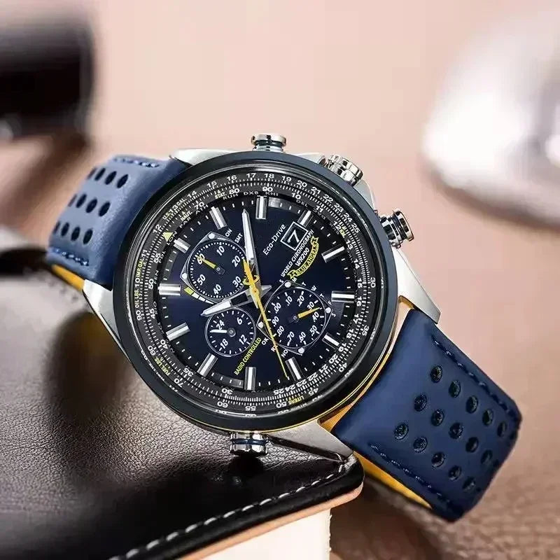 2025 Men Watches Luxury Trend Quartz Calendar Waterproof Multi Function Fancy Round Watch Stainless Automatic Watch