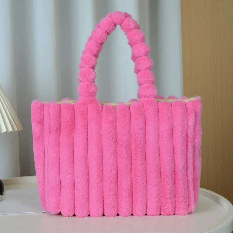 autumn-winter-soft-plush-totes-bags-stylish-college-student-women-handbag-shoulder-bag-with-leather-material-polyester-liningkimludkimlud-35556316