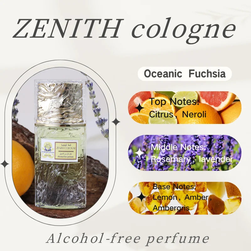 Alcohol-Free Perfume Travel-Size Citrus Scent — Clear | KIMLUD