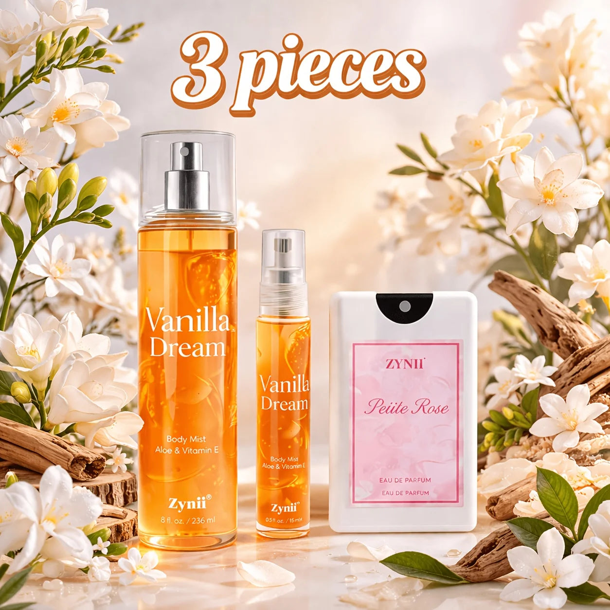 Floral Pheromone Fragrance Set — Crystal Clear | KIMLUD
