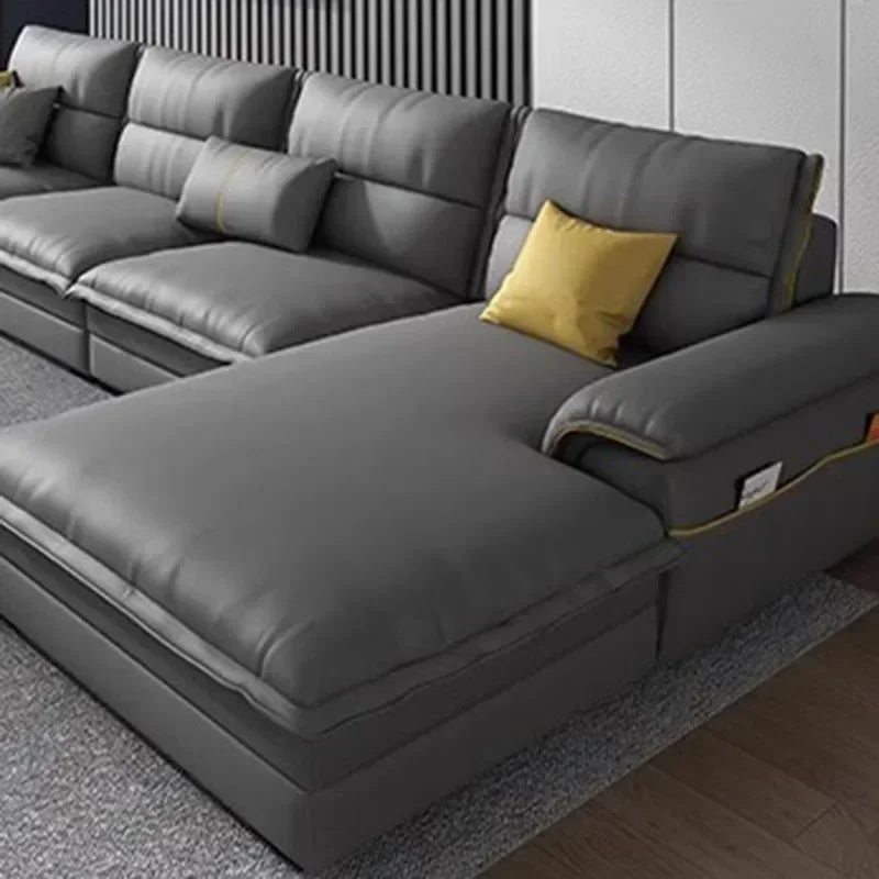 Foam Cushioned European-Style Daybed Sofa With Hidden Storage Compartments — Cream | KIMLUD