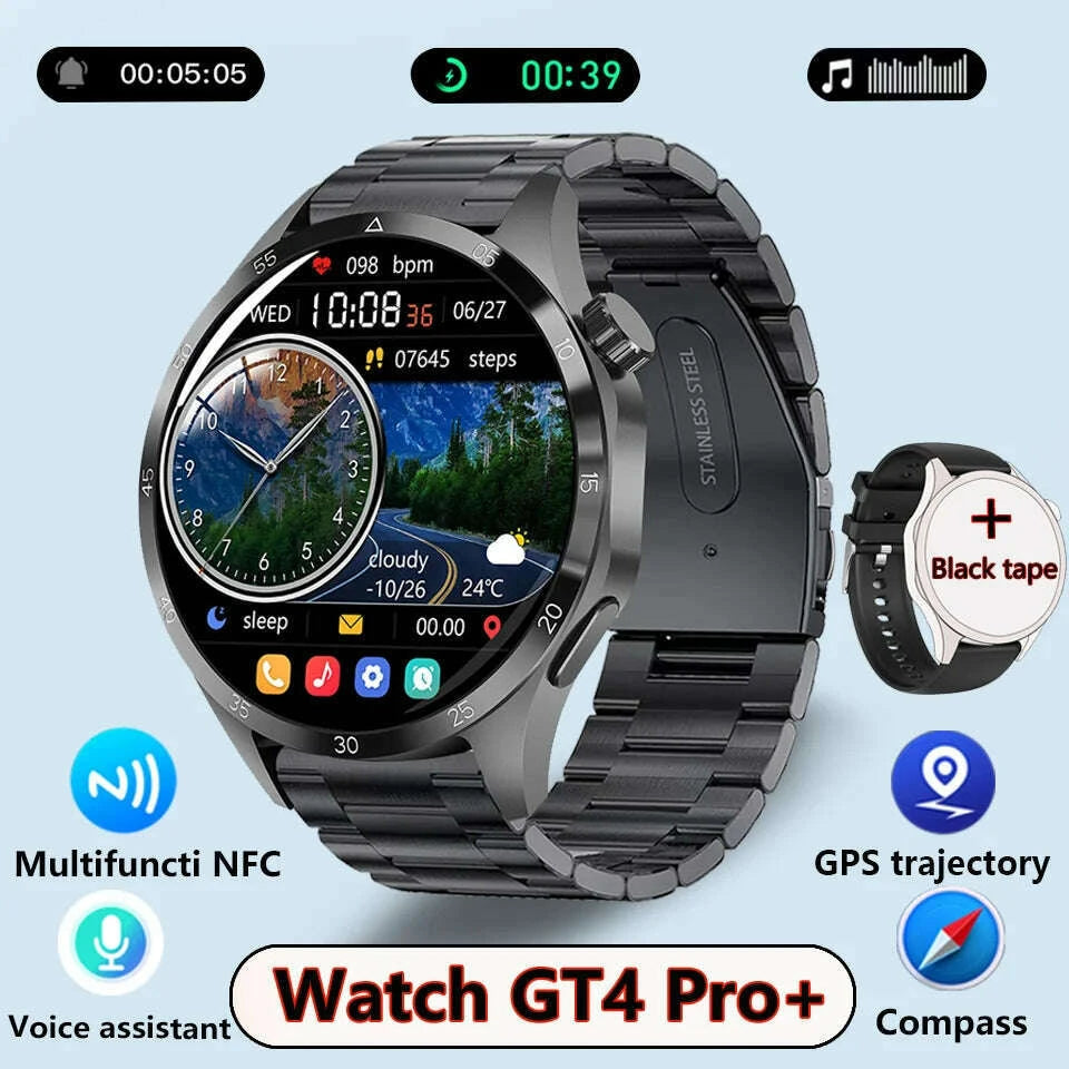 low-price-watch-4-pro-smart-watch-men-amoled-screen-compass-gps-motion-trajectory-nfc-heart-rate-bt-calls-smartwatch-waterproofkimlud-womens-fashion-34607101