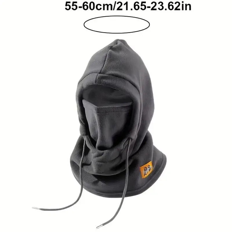 Balaclava – 3-in-1 Knit Hat Mask Neck Warmer – Cotton Polyester | KIMLUD