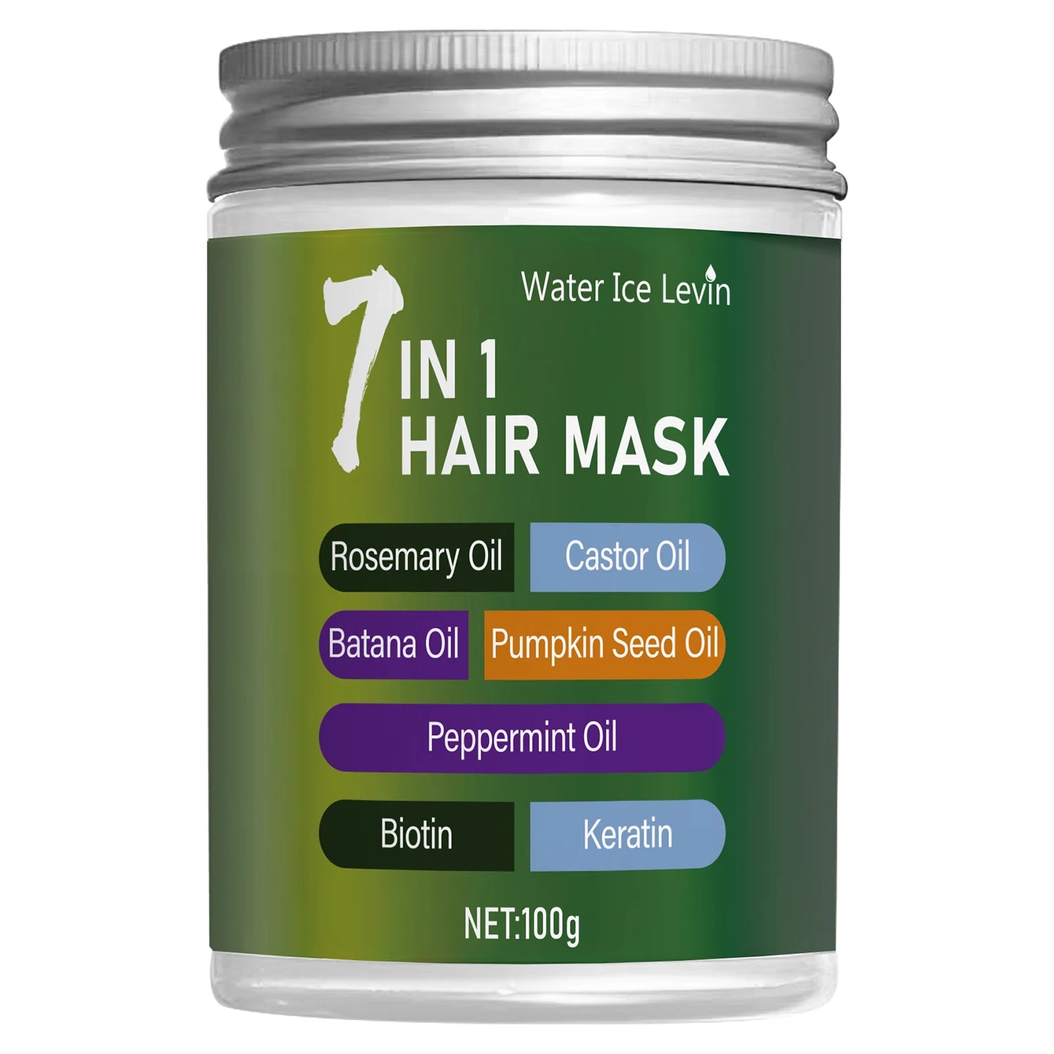 7-In-1 Hair Mask With Biotin And Keratin — Forest Green | KIMLUD