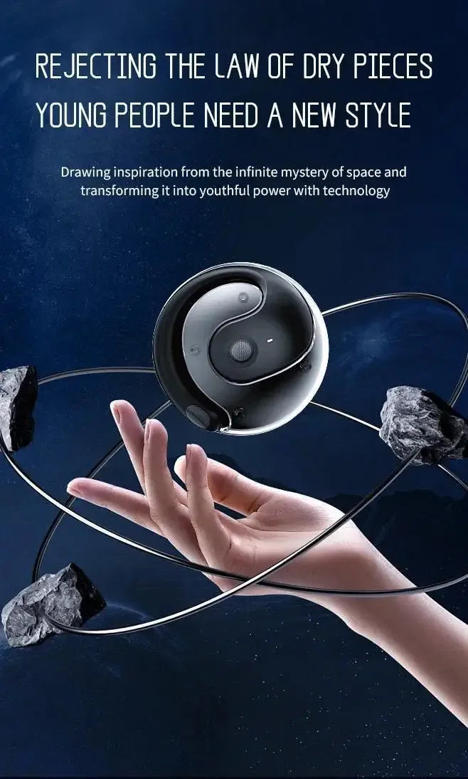 AI Translation Wireless Earbuds Real Time Language Translator 144 Languages HiFi Stereo Sound — Black | KIMLUD