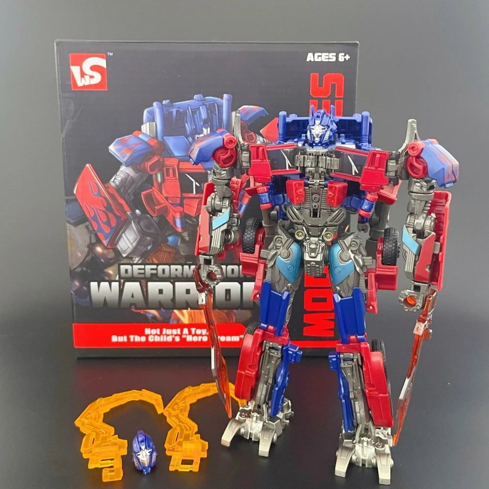 WEIJIANG 20cm New Transformation Toy Movie Version Anime Action Figures Cool Robot Car Model Children Kids Boy Gift In Stock