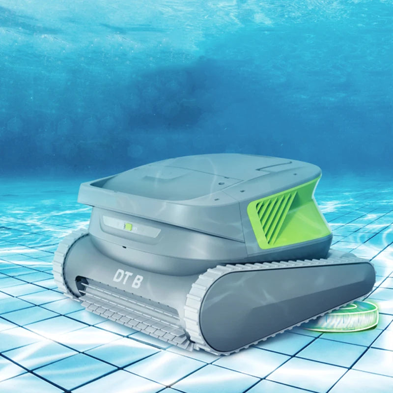 Cordless Pool Cleaner Smart Navigation Support APP Bluetooth 300 min 150-200m2 Manual Walls Floors Waterline Cleaning Pool Robot