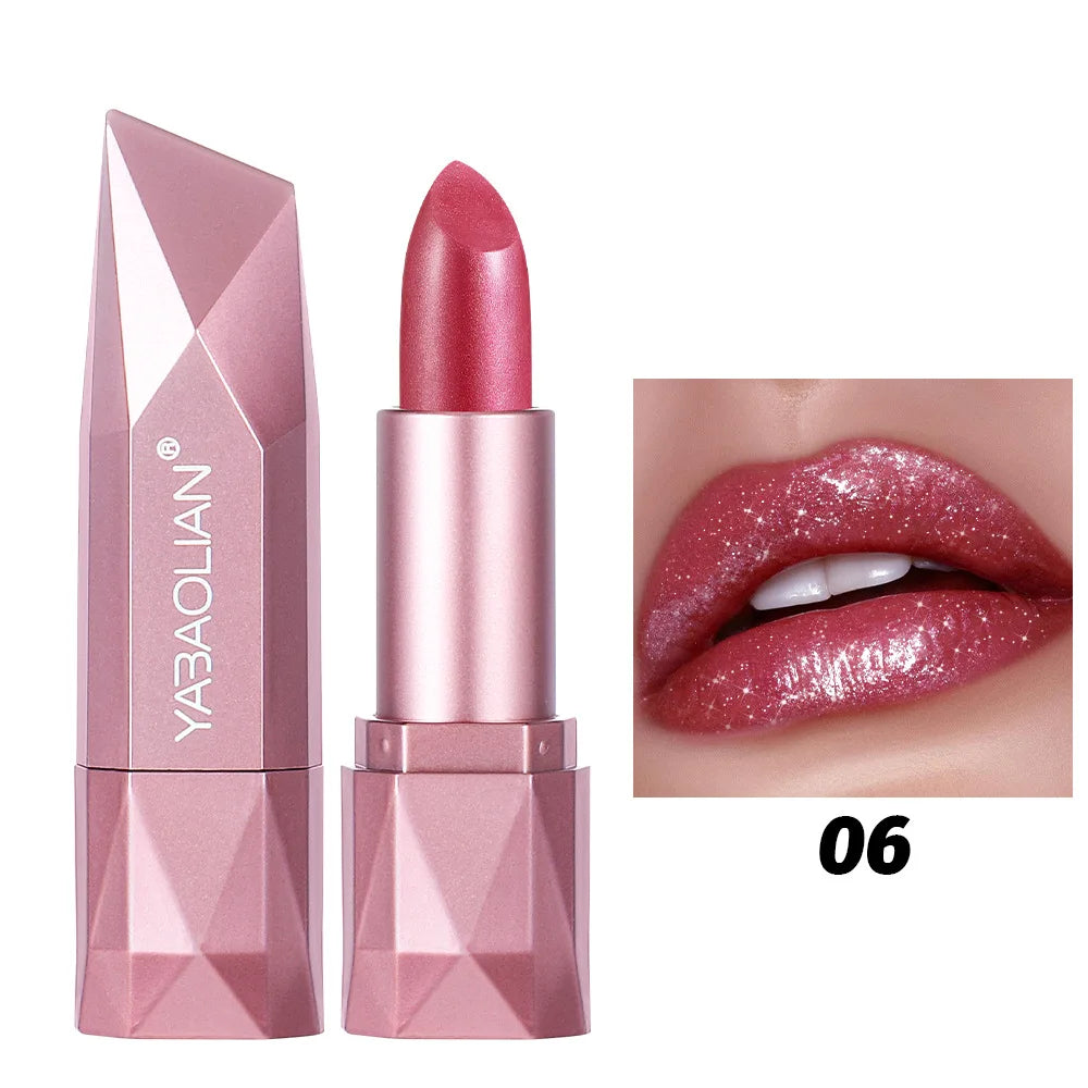 Lipstick – Diamond Shine – Pearlescent Golden | KIMLUD