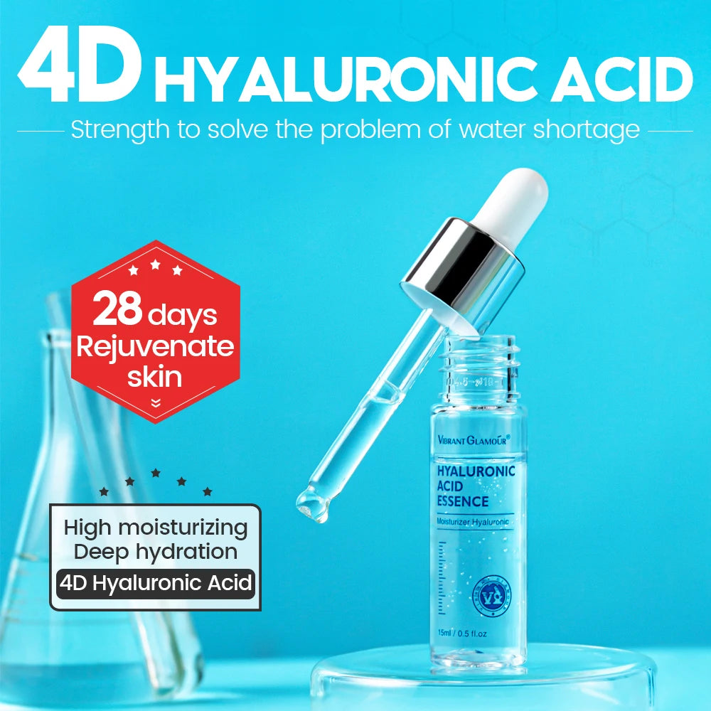 Hyaluronic Acid Serum Moisturizing Anti-Aging — Clear | KIMLUD