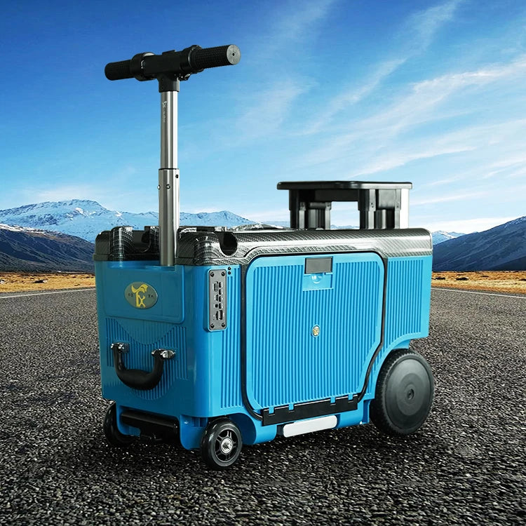 ABS-PC Luggage 20 Inch Electric Trolley — Custom Color | KIMLUD