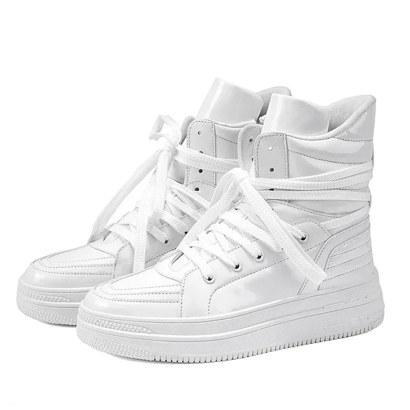 Men's High-Top Shoes – Height Increasing – Denim Boots | KIMLUD