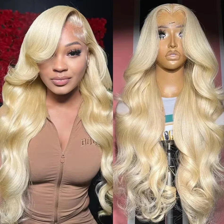 Lace Front Wig Body Wave Brazilian 13x6 HD Lace Frontal — Honey Blonde | KIMLUD