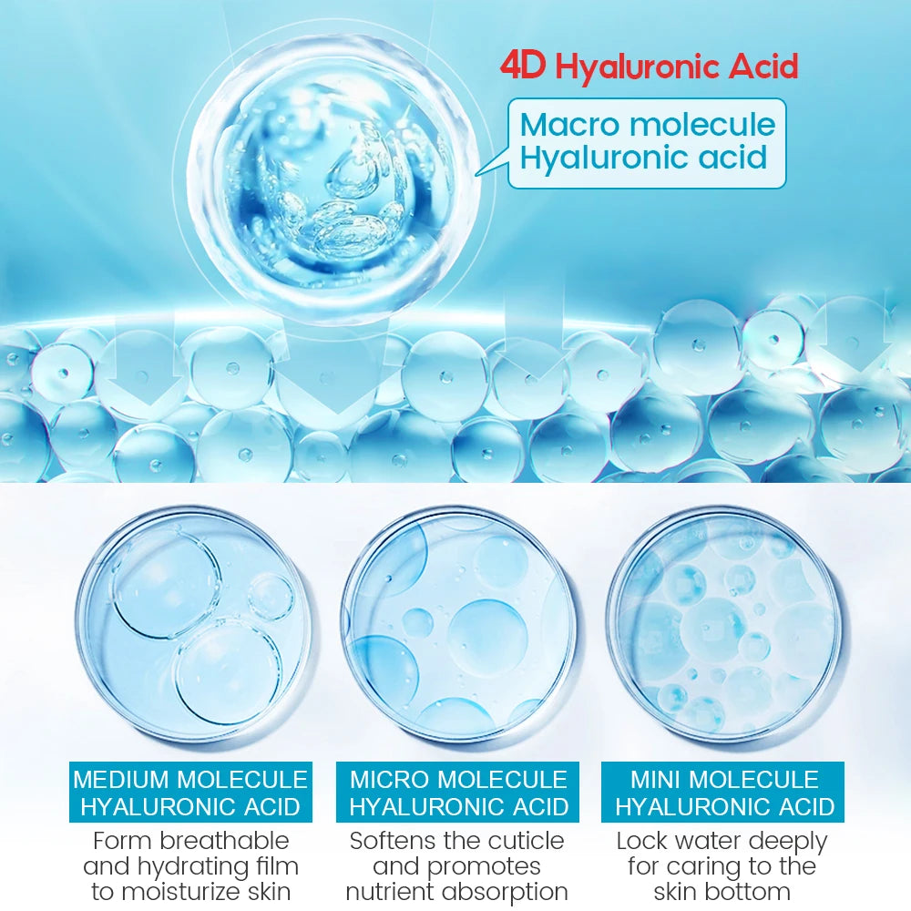 Hyaluronic Acid Serum Moisturizing Anti-Aging — Clear | KIMLUD