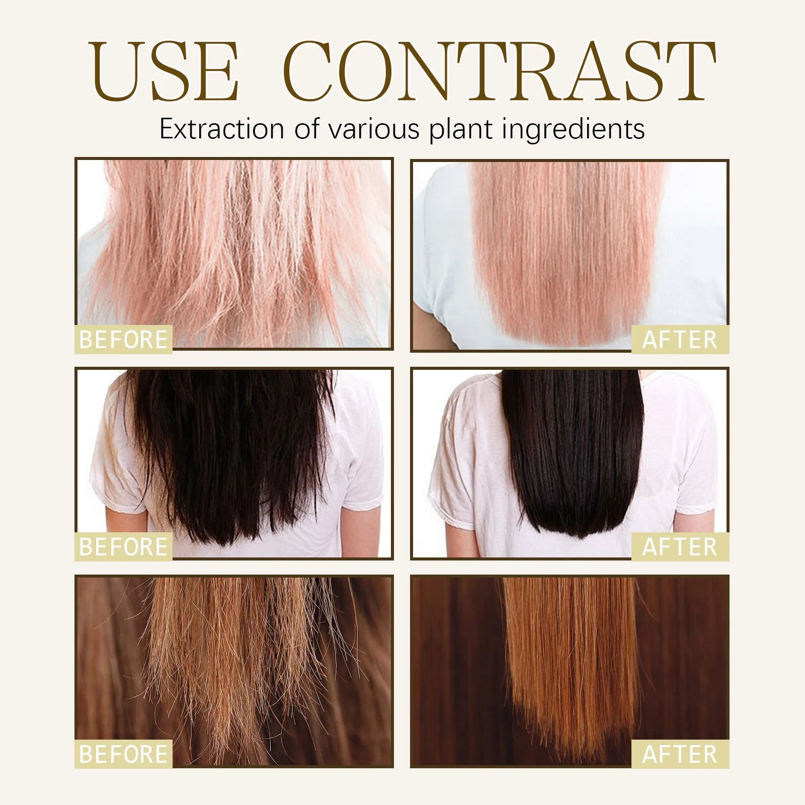 Batana Oil Hair Oil Nourishes Dry Ends And Shine — Amber-Gold | KIMLUD