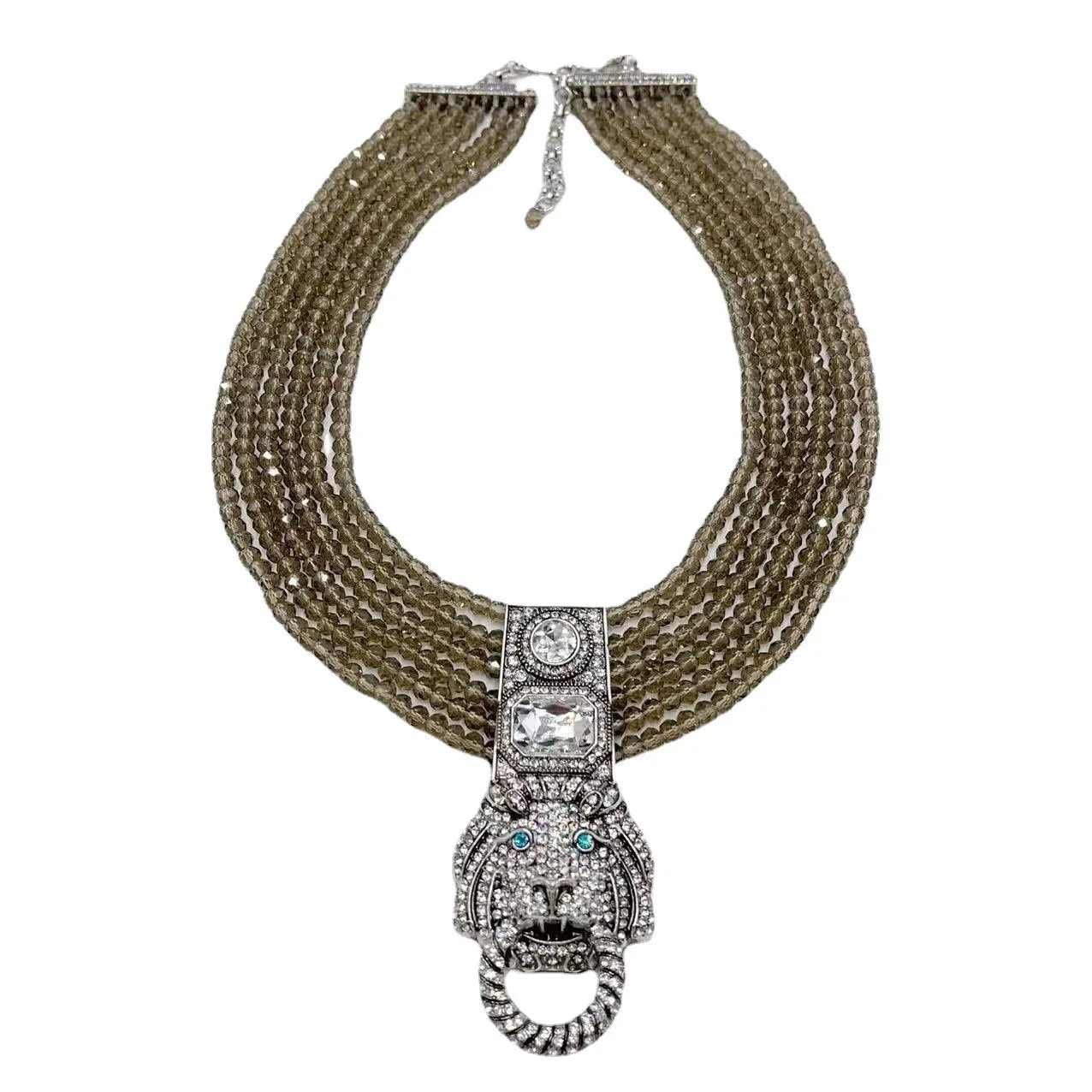 Multi-Layer Necklace – Retro Style – Copper | KIMLUD