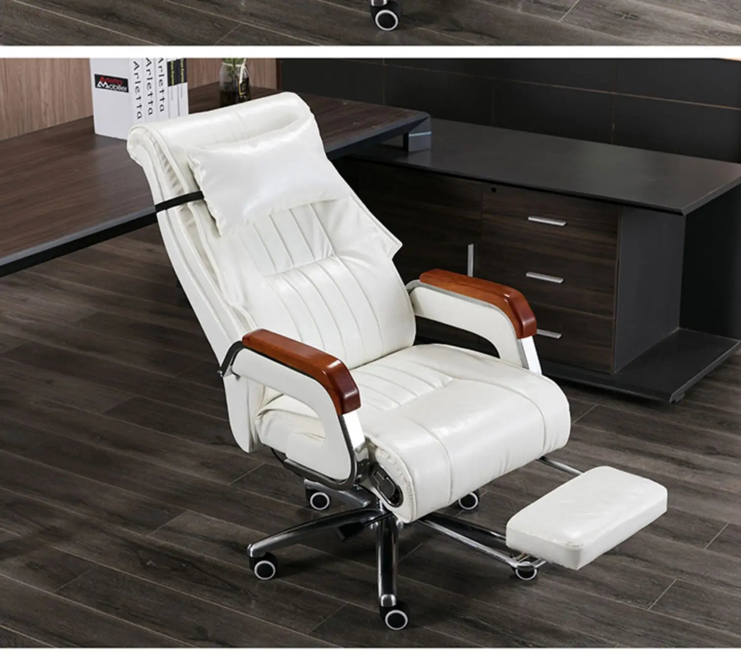 Office Chair – Massage Reclining High Back – Metal – N/A | KIMLUD