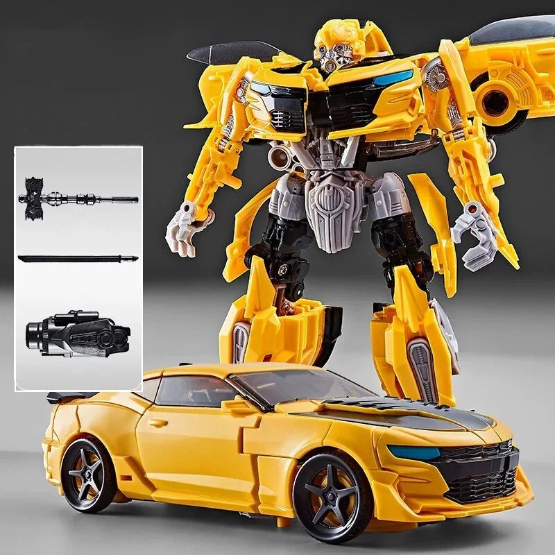WEIJIANG 20cm New Transformation Toy Movie Version Anime Action Figures Cool Robot Car Model Children Kids Boy Gift In Stock