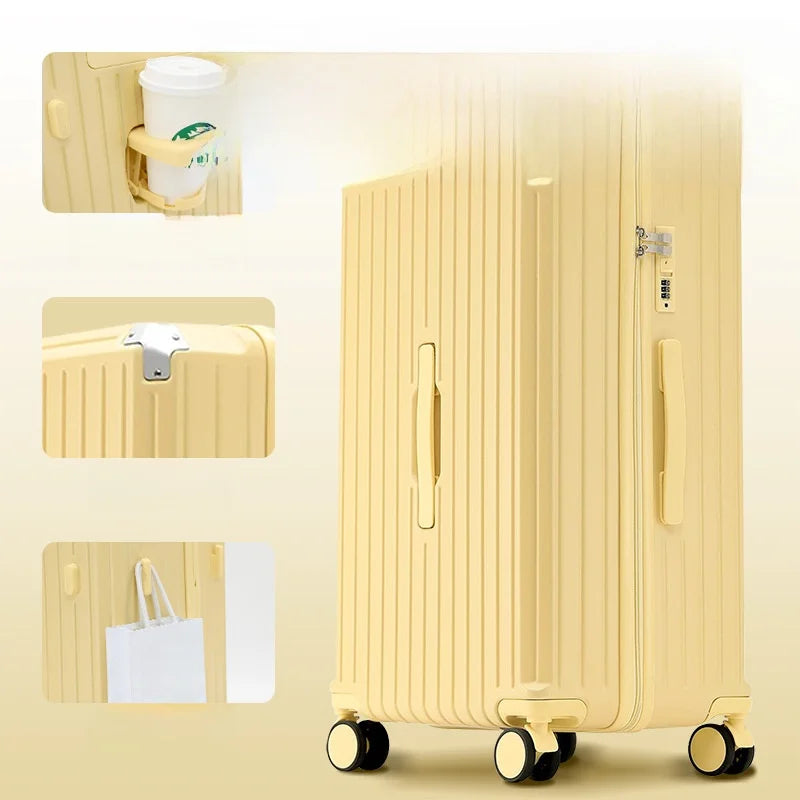 High Quali Durable 28 Inch Travel Suitcase Large Capaci Lage Bag with Rolling Wheels And Password Lo for Travel