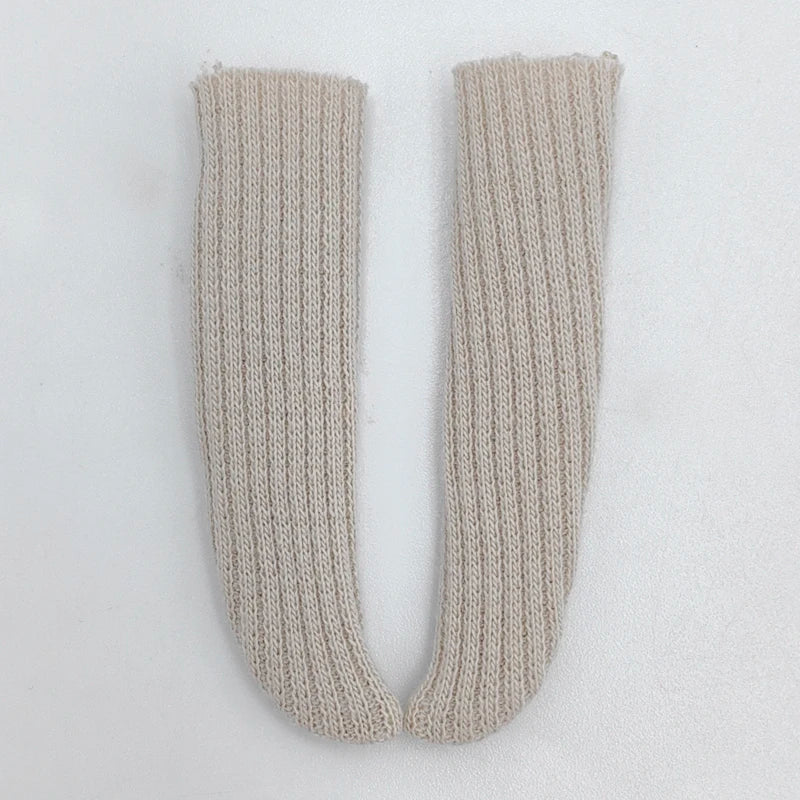 Cloth Socks For Blythe Doll Long Stockings — Black | KIMLUD